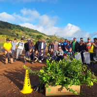 Presidente do Legislativo participa de a&ccedil;&atilde;o ambiental em Cristal do Sul