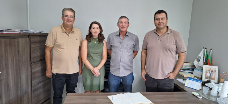 Presidente da C&acirc;mara assume interinamente a Prefeitura de Cristal do Sul